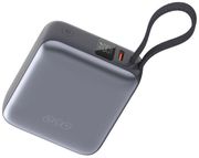 qcy pb10c grey 10000mah 35w pd fast charge power bank digital display fireproof abs pc photo qcy pb10c grey 10000mah 35w pd fast charge power bank digital display fireproof abs pc photo