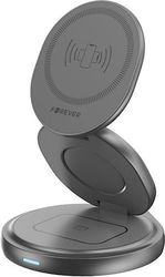 forever mawc 200 magnetic wireless charger 15w grey 3in1 photo