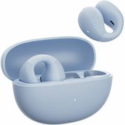 qcy crossky c10 blue open ear tpu earclip ipx5 call noise reduction bt 54 earbuds 30h photo qcy crossky c10 blue open ear tpu earclip ipx5 call noise reduction bt 54 earbuds 30h photo