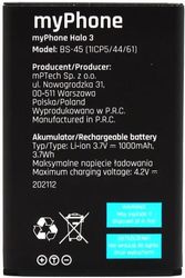 myphone original battery halo 3 photo