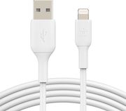 belkin lightning lade sync cable 1m pvc white mfi certified photo