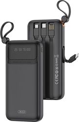 xo pr278 powerbank 10000mah usb a usb c micro lightning photo