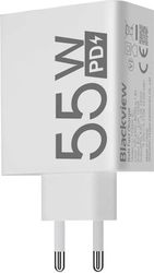 blackview type c gan power adapter 55w white bv pa 55w photo
