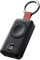 portable wireless charger for smartwatch joyroom jr wqw01 2000mah black photo