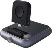 joyroom jr wqw03 magnetic charger for apple watch black photo