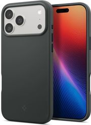 spigen silicone fit magsafe abyss green for iphone 17 pro max photo