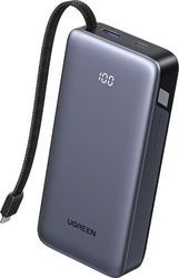 powerbank ugreen pb536 55988b 20000mah 45w qc pd grey photo