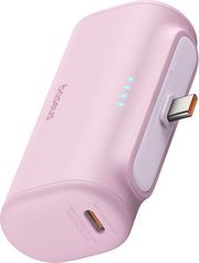 powerbank baseus compact usb c version 5000mah 20w pd pink p10068306413 00 photo