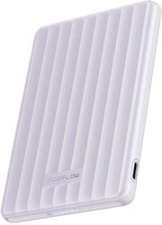 ecoflow rapid mag power bank purple 5000mah 75w magnetic charging photo