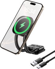 baseus wireless car charger primetrip c03s pro 15w 167a black photo