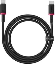 baseus dura series 100w 5a type c to type c cable baseus dura series 100w 5a 1m red photo