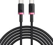 baseus dura series 240w type c to type c cable 1m red photo