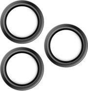 tempered glass full face hammer glass for camera lens apple iphone 16 pro 16 pro max black photo