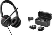 headset epos impact 860t anc black with epos gtw 270 in ear handsfree photo