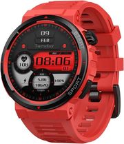 smartwatch zeblaze ares 3 plus 49mm with heart rate red photo