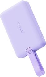 romoss wms10 10000mah 20w powerbank purple photo