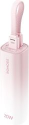 romoss psc05c 5000mah 20w mini powerbank pink photo