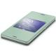 sony style cover scr24 for xperia z3 silver green photo