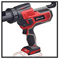 pistoli silikonis mpatarias einhell te sg 18 10 li power x change solo 4522250 extra photo 3