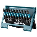 set 10 tem makita impact black bits 50mm mytes kroysis e 12011 extra photo 1