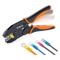 pcwork pcw04b ratcheting crimping plier extra photo 1