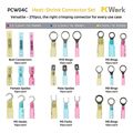 pcwork pcw04c heat shrink crimping connector set 270pcs extra photo 2