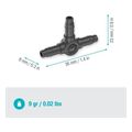gardena micro drip system syndesmos typoy t 46mm 3 16 10tmx 13211 20 extra photo 3