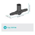 gardena micro drip syndesmos t 46mm gia mpek extra photo 3