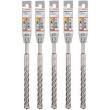 set 5 tem tetrakopon trypanion sds plus 5x bosch 16x210 2608833825 photo