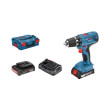 drapanokatsabido mpatarias bosch pro gsr 18v 21 2x 2ah li ion l boxx 06019h1008 photo