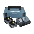 battery set makita 18v li ion 2x batteries 5ah diplos taxyfortistis makpac photo