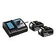 battery set makita 18v li ion 2x batteries 4ah bl1840 taxyfortistis dc18rc 197490 7 photo
