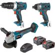 set brushless drapanokatsabido palmiko goniakos troxos bulle 18v me fortisti kai 2x 4ah 633357 photo