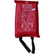fire blanket 150 x 150 cm red bag photo