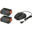 gardena set mpatarias 2x25ai lion kai fortisti 18v 14907 20 photo