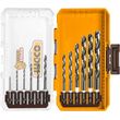 trypania metalloy hss set 12 tem ingco akdl11206 photo
