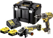 set brushless drapanokatsabido kroystiko goniakos troxos dewalt 18v 2x 5ah li ion dck2080p2t photo