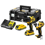 set brushless drapanokatsabido kroystiko palmiko dewalt 18v 2x 2ah li ion t stak dck2062m2t photo