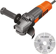 goniakos ilektrikos troxos black decker 125mm 900watt diamantodiskos beg220a1 photo