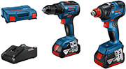 bosch pro drapanokatsabido kroystiko gsb 18v 55 mpoylonokleido gdx 18v 200 brushless 2x4a 06019j220 photo