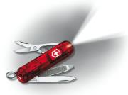 soygias victorinox pocket knife swisslite red translucent led white 58mm 06228t photo