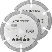 trotec set lepidon circular saw 2 diamond o 89 mm 2 pieces 6215001302 photo