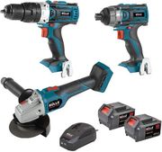 set brushless drapanokatsabido palmiko goniakos troxos bulle 18v me fortisti kai 2x 4ah 633357 photo