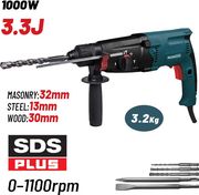 bormann bph3015 skaptiko peristrofiko pistoleto sds plus 1000w33j0 1100rpm balitsa photo