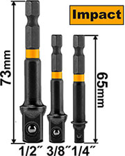 antaptores gia karydakia 1 4 3 8 1 2 set 3 tem ingco amn365a01 photo antaptores gia karydakia 1 4 3 8 1 2 set 3 tem ingco amn365a01 photo