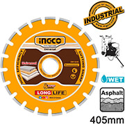 diamantodiskos asfaltoy 405mm ingco dmd064051 photo