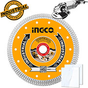 diamantodiskos leptos domikon ylikon 230mm x 2mm ingco dmd082301ht photo