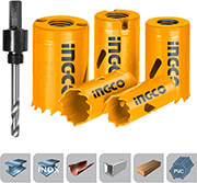 potirotrypana bi metal me axona set 7 tem 19 35mm ingco akh0071 photo