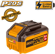 mpataria 20v 60ah li ion ingco fbli2060 photo