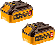mpataries 20v 50ah li ion 2 tem ingco cosli240464e photo